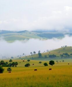 Tropical Plains Paint Numbers