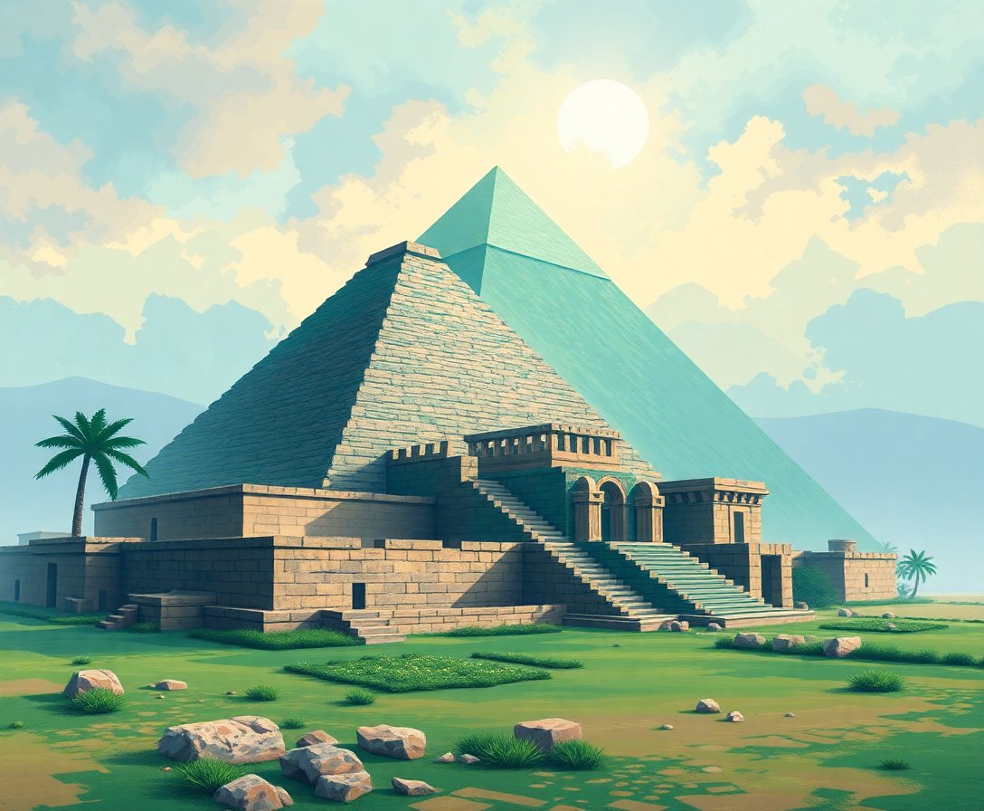 misty-emerald-pyramid-paint-by-numbers-ancient-ruins-art-kit