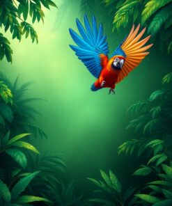 Macaw Flight Paint Numbers