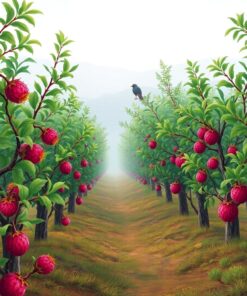 Pitaya Orchard Paint Numbers