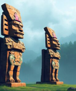 Stone Sentinels Paint Numbers