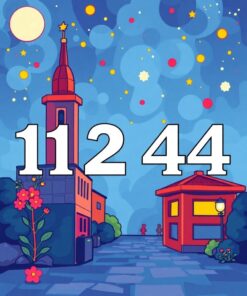 Deco Towers Paint Numbers