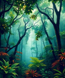 Forest Floor Paint Numbers