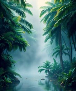 Rainforest Morning Paint Numbers