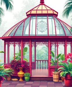 Tropical Pavilion Paint Numbers