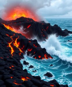 Ocean Clash Paint Numbers