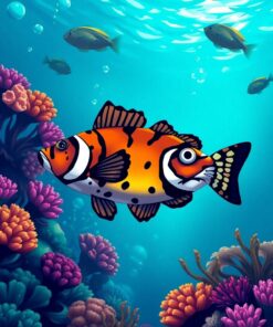 Tropical Depths Paint Numbers