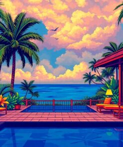 Over Lanai Paint Numbers