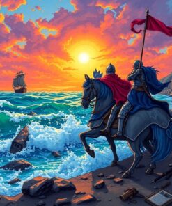 Knight Shore Paint Numbers