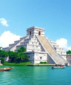 Yucatan Landmark Paint Numbers