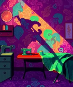 Over Fabric Paint Numbers