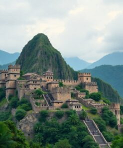 Stone Fortress Paint Numbers