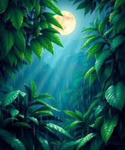 Wet Leaves Paint Numbers