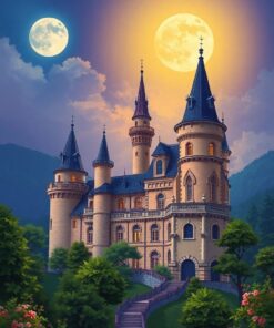 Vintage Castle Paint Numbers