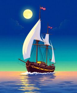 Clipper Ship Paint Numbers