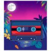 Tropical Cassette Paint Numbers
