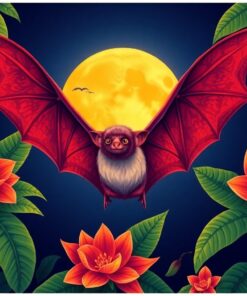 Fruit Bat Paint Numbers