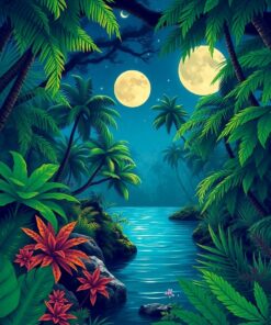 Jungle Cove Paint Numbers