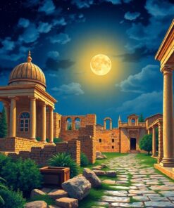 Byzantine Ruins Paint Numbers