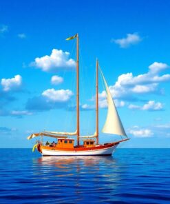 Polynesian Schooner Paint Numbers