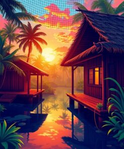 Through Mesh Paint Numbers