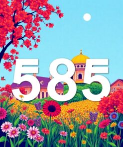 Antique Map Paint Numbers