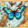 Morphos On Antique Cartography Paint By Numbers