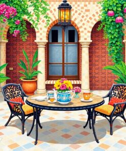 Afternoon Tea Paint Numbers