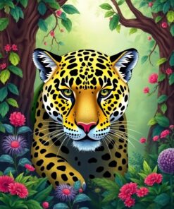 Jaguar Sanctuary Paint Numbers