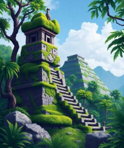 Stone Guardian Paint Numbers