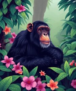 Botanical Haven Paint Numbers