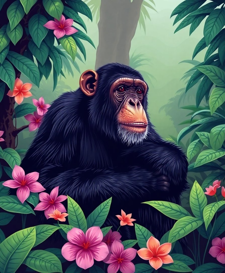 Botanical Haven Paint Numbers Botanical Haven Paint Numbers