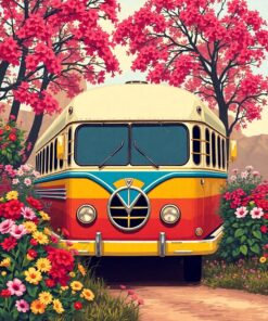 Vintage Flora Paint Numbers