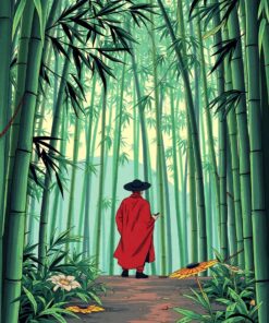 Beneath Bamboo Paint Numbers