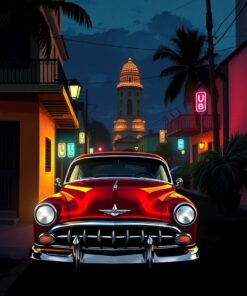 Realistic Cuba Paint Numbers