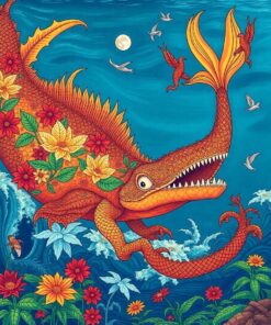 Ocean Leviathan Paint Numbers