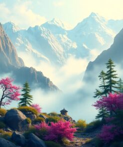 Morning Mist Paint Numbers