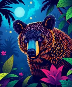 Twilight Tropics Paint Numbers