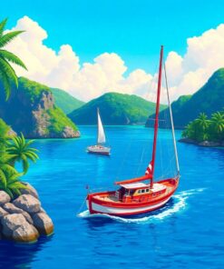 Tropical Bays Paint Numbers