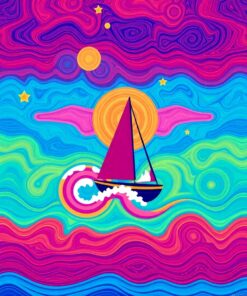 Tropical Tide Paint Numbers