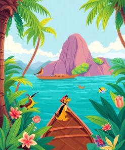 Tropical Wilds Paint Numbers