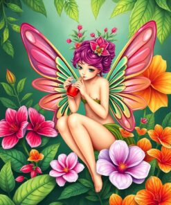 Tropical Sprite Paint Numbers