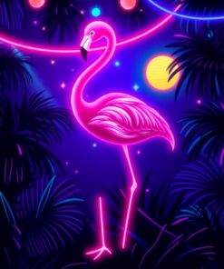 Night Glow Paint Numbers