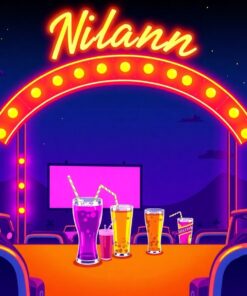 Theater Drinks Paint Numbers