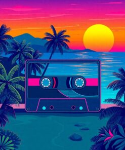 Tropical Horizon Paint Numbers