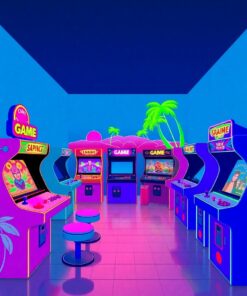 Gaming Room Paint Numbers