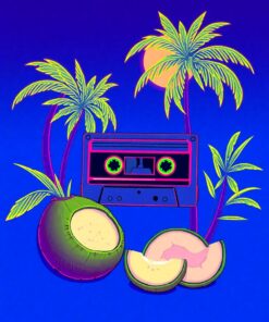 Tapes Coconuts Paint Numbers