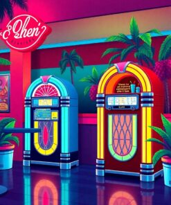 Diner Glow Paint Numbers