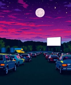 Movie Night Paint Numbers