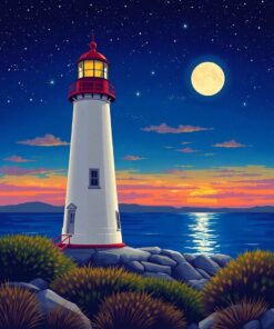 Island Light Paint Numbers